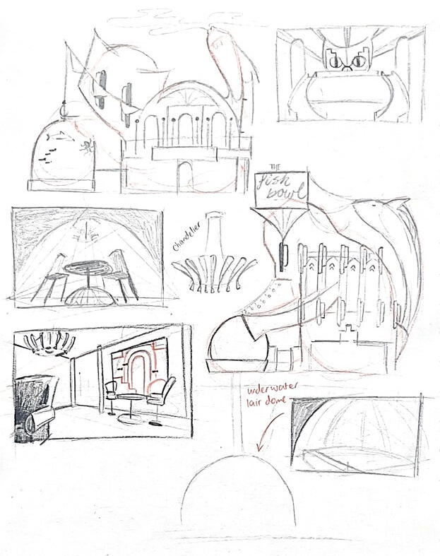 Environment Sketches Page 2 Environment Sketches Page 2
