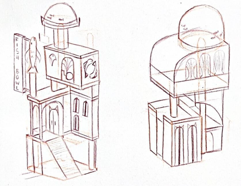 Environment Sketches Page 5 Environment Sketches Page 5