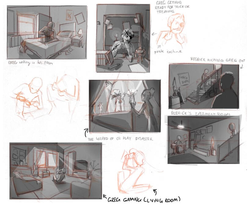 Wimpy Kid Thumbnails