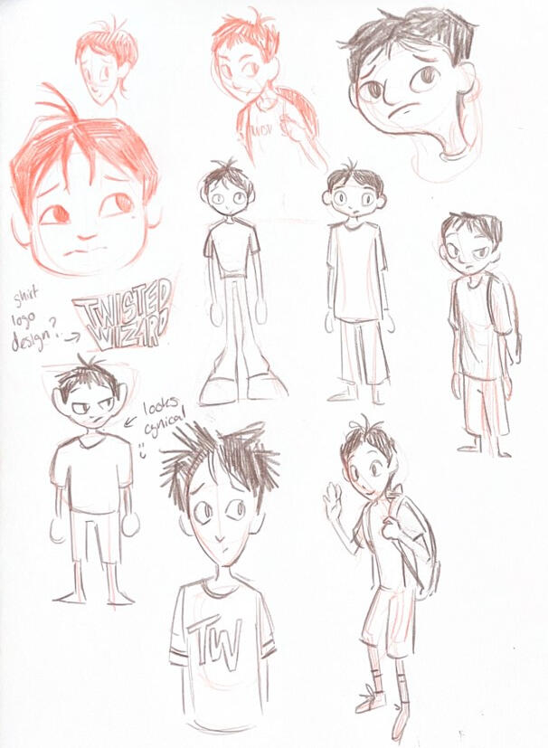 Greg Character Exploration